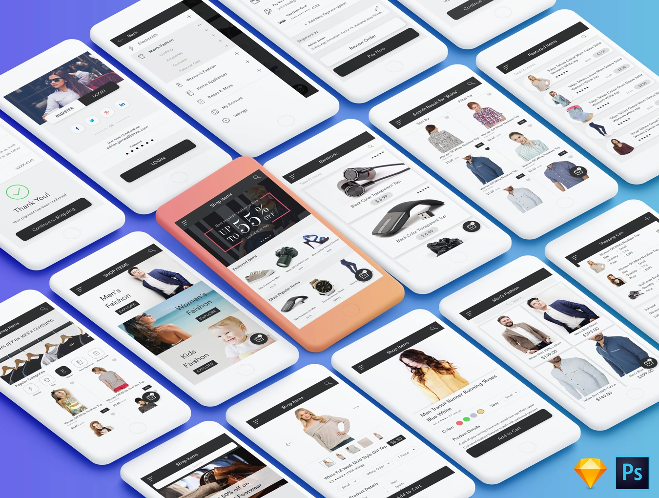 Web design showcase